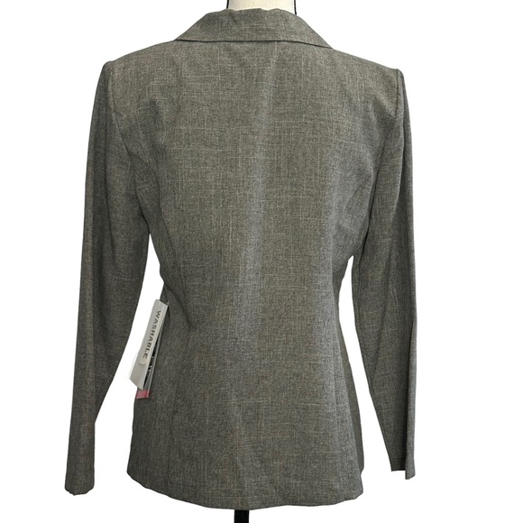 Helene Blake Skirt Suit 8P Gray - Picture 4 of 8